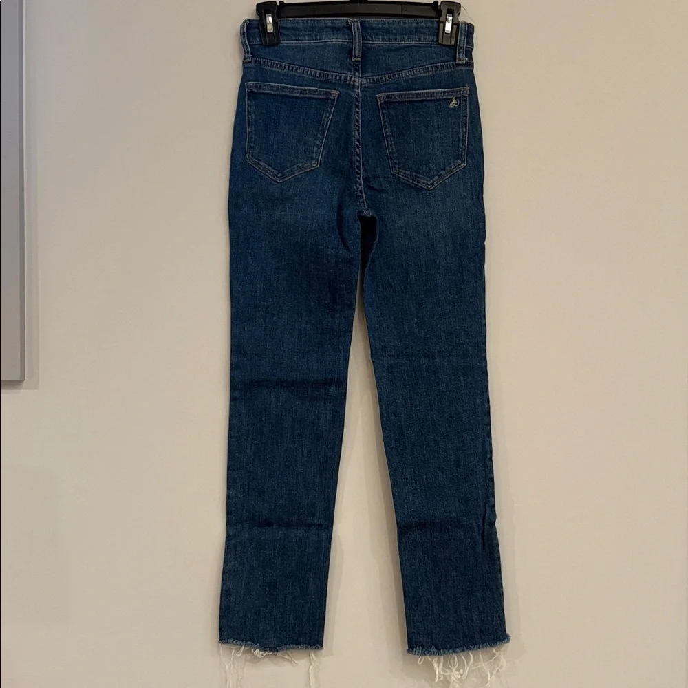 Sam Edelman The Stiletto Straight High Rise Ankle Jeans Medium Wash 2 / 26